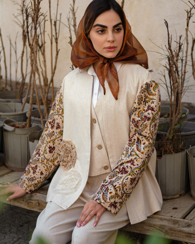 چهل تکه دوزی لباس زنانه