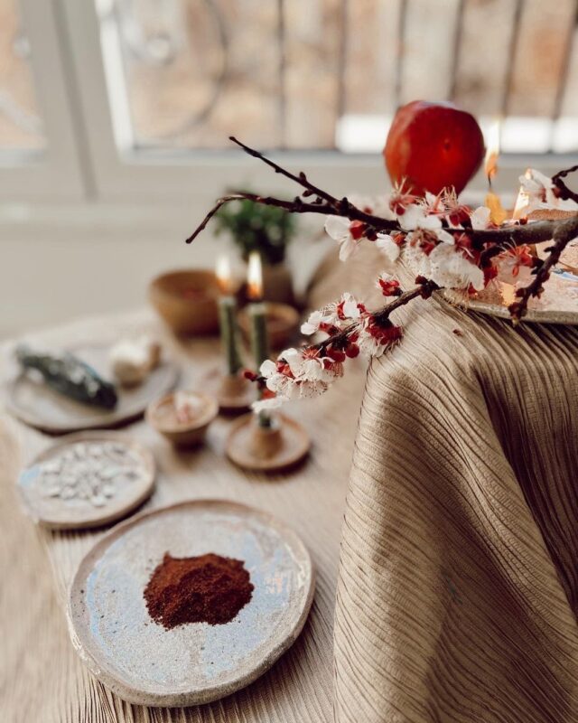 سفره هفت سین ساده و کم خرج
